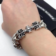 2025 New Chrome*Hearts Cross Bracelet For Women Trendy Retro Bracelet