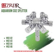 ZRDR Aquarium CO2 Splitter 2Way/ 3Way/ 4Way/ 6Way