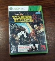 新品！X-BOX360日版遊戲- 極度混亂 Max Anarchy（7-11取貨付款）