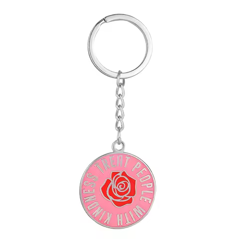 Treat People With Kindness KeyRing keychain