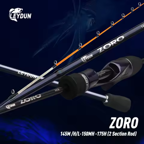 LEYDUN ZORO Light Fishing Rods Tianium Tip Cuttlefish Casting Rod 145L/M/H 59g/58g/55g 150MH 68g 175