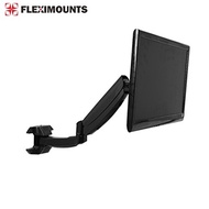 FLEXIMOUNTS M09 Full Motion LCD arm Computer Monitor wall Mount for most 10-24 inch Dell/HP/Samsung/Asus/Acer/AOC/BenQ flat panels screen with Swivel Gas Spring monitor arm for dental clinic