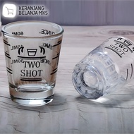 Expresso Shot Glass Coffee Cup 60ml