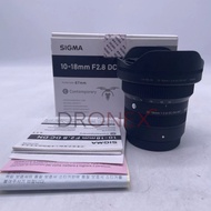 99% new Sigma 10-18mm f/2.8