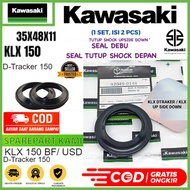 Ash LID SIL SEAL DUST SEAL 35X48 KAWASAKI KLX 150 BF DTRACKER 150 D TRACKER 150 UPSIDE DOWN