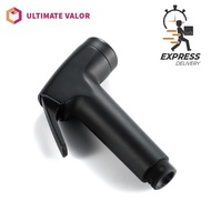 [SG SELLER] Black Elegant Handheld Bidet Spray and HOLD ABS Shower Sprayer Set Toilet Faucet Shower Bidet