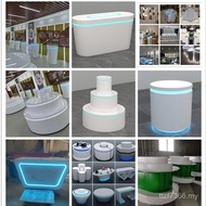 Display Stand Display Cabinet Display Special-Shaped Luminous Paint Exhibition Table Zhongdao Exhibi