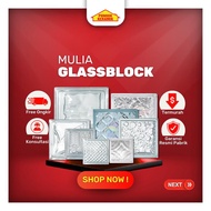 Glass Block Mulia 1 Dus Isi 6 Pcs Ukuran 20x20 Cm Glassblock Kaca Box