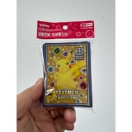Pikachu 25th anniversary Pokemon Centre Sleeves