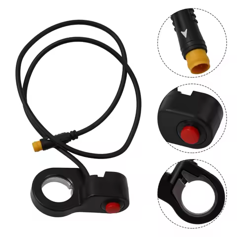 E-bike Kill Switch Button 60cm ABS About 35g For BBS01B/BBS02B/BBSHD Maximum Durability ebike thrott