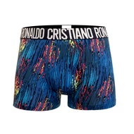 กางเกงบ็อกเซอร์ชายผ้าฝ้ายแท้ CR7 Underwear ทรงบ็อกเซอร์คอตตอนผสมไหมน้ำแข็ง กางเกงขาสั้นฤดูร้อนเซ็กซี