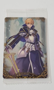 未開袋Fate Grand Order FGO餅卡 5代 SSR 25 Saber 亞瑟