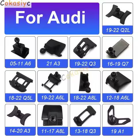 Car Dedicated Phone Holder Bracket Mount Special Base For Audi Q2L Q3 Q4 Q7 Q8 Q5L A6L A8L A4L A5 S4