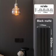 650MM*170MM*23MM ราคาถูกสุด WPC WALL PANEL ระแนงไม้เทียม ลอนเหลี่ยม สำหรับใช้ภายใน สินค้าพร้อมส่ง