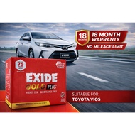 (Installation Provided) EXIDE GOLD PLUS  60B24L/LS | NS60L/LS | CAR BATTERY BATERI KERATA
