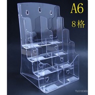 Acrylic Rack 8 Promotional Catalog Rack Data Rack Grid A6 Display Rack High Back A4A4 Transparent Th
