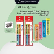 Desklife Faber Castell 0.5 0.7 Polymer Lead Mechanical Pencil Lead 2B 0.5mm 0.7mm (4s/PKT) Refill Pe