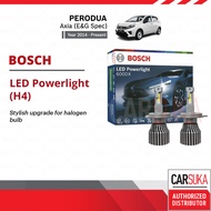 Bosch LED Powerlight Retrofit 6000K Perodua Axia D88N (2014 - Present) H4 Car Halogen Headlight Retr