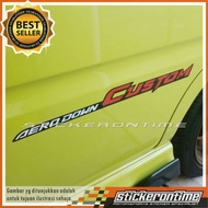 Daihatsu Move side door Car Sticker Custom aero down L9 Turbo 660cc Kenari Turbo