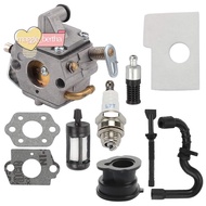 MS170 Carburetor is Suitable for  MS180 Carburetor 017 018 MS170C MS180C Chainsaw 1130 120 0603 and 