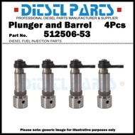 4x Pump Element Plunger 512506-53 C7NN9D524A C7NN9D524B 503673 A503/673 for Fordson Simms 8.5MM LH-*
