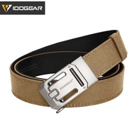 IDOGEAR Tactical 1.5" Belt with Magnetic Quick Release Buckle Sturdy Adjustable Ratchet Tactical Nyl
