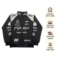 F1 APX GP sports printed umbrellaJacket, 2 colors black and white