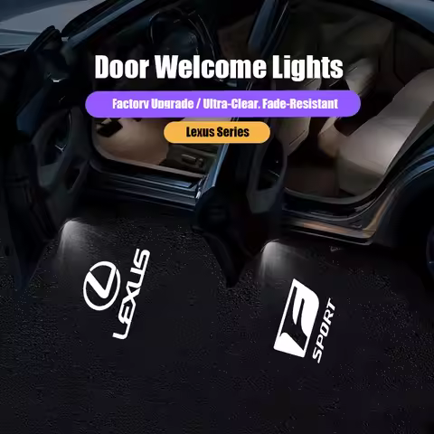 For Lexus F SPORT IS250 IS200 CT200h GS300 LS430 RX450h LX570 IS300 ES300h ERX400h Sticker Led Car D