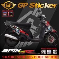 SPIN 125 STRIPING SR SPIN 125 STICKER/ SPIN/ STICKER/ STICKER/ MOTORCYCLE STRIPING/ SUZUKI C0DE GP 0