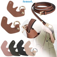 FEMORT Genuine Leather Strap Women Transformation Replacement Crossbody Bags Accessories for Longchamp