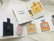 Chanel Gabrielle 香水1.5ml + 香水 memo pad( VIP  gift )