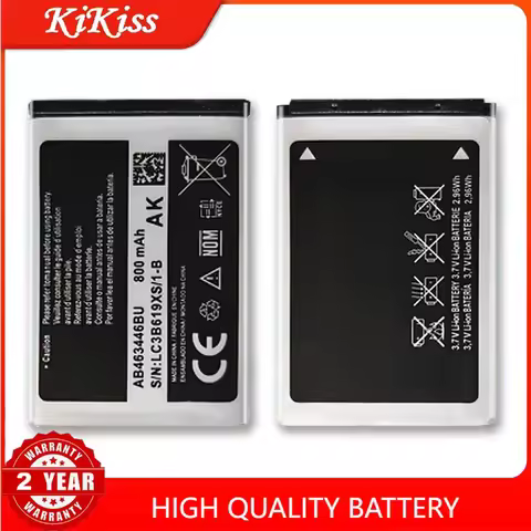 Battery AB463446BU AB463446TU For Samsung S139 M628 X520 F258 E878 F299 E1200M SGH-B108 GH-M310 SGH-