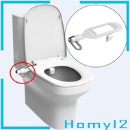 [HOMYL2] Toilet Bidet Attachment Self Cleaning Function Luxury Toilet Kit with Tray for Standard Elo
