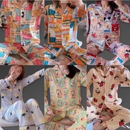 ❃❈PAJAMA SLEEPWEAR sleepwear terno pajama longsleeves sleepwear pajama set for women’s /cotton