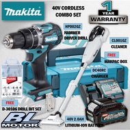 MAKITA 40V Cordless Combo Set RM2120 ( HP002GZ 40Vmax Cordless Hammer Driver Drill & CL001GZ 40Vmax 
