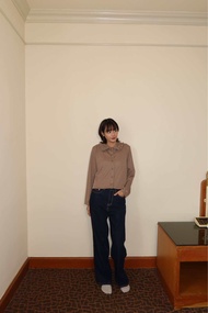 Cardigan HJ | Lettuce cardigan คาดิแกนปกระบาย ดีเทลปกปลายแขน (สินค้าใหม่) แนะนำ พร้อมส่ง