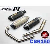 Exhaust Honda CBR150R 2021 Project79 Full System Piping Stainless Steel Muffler Ekzos Manifold CBR15