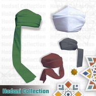 Sorban Imamah Saja Polos Hijau Saja 15 Meter / Imamah Saja Polos Hijau 15 Meter / Imamah Rida Polos