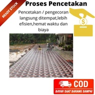 Promo Cetakan Paving Blok Beton 3D Taman Blt01