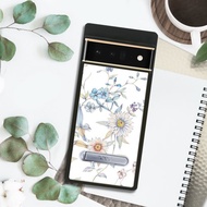 apbs Google Pixel 9/8/7/6系列 減震立架手機殼-花語-木春菊