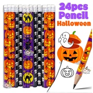 24pc Happy Halloween Pencil for Giveaway and School Supplies Trick or Treat