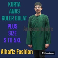 KURTA ANAS KOLER BULAT AL HAFIZ FASHION COTTON S TO 5XL