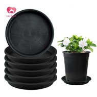 Banjarin  Long-lasting Flower Pot Tray 5pcs Durable Plastic Plant Saucer Tray for Indoor Outdoor Plants Corrosion-resistant Water Tray for Flower Pots Southeast Asian Buyers'