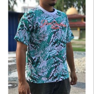 T-SHIRT PORT DICKSON BUNGA TURQUOISE