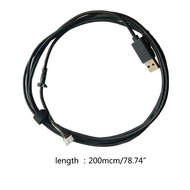 Nylon Braided USB Mouse Cable For logitech G403 hero Wired GPRO Wired G102 Mouse
