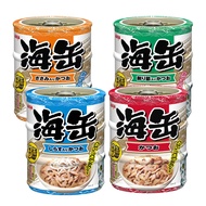 Aixia Umi Can Mini 60gx3 Canned Cat Food Skipjack Tuna With Whitebait Chicken Fillet Dried Skipjack 