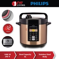 Philips Electric Pressure Cooker (6.0L) Auto Pressure Release HD2139 (HD2139/60)