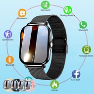 สมาร์ทวอท์ชสำหรับผู้ชายของขวัญผู้หญิงนาฬิกาออกกำลังกายหน้าจอ1.44นิ้วบลูทูธสาย smartwatch Digital นาฬิกาข้อมือ Pro