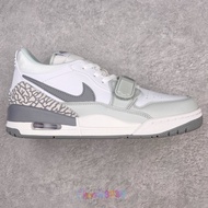 A/j Legacy 312 Low Low Low-Top Retro Velcro Basketball Shoes White Gray FV8115-101 KOOI