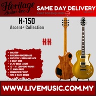 Heritage Ascent+ Collection H-150 Electric Guitar, Gold Top